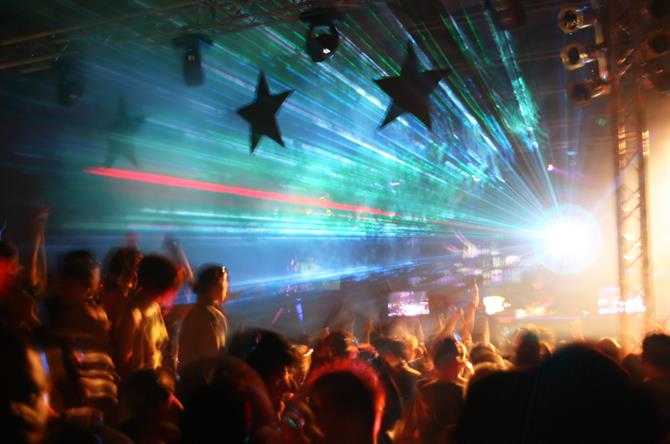 Discothèque, Moraira - Costa Blanca (Espagne)