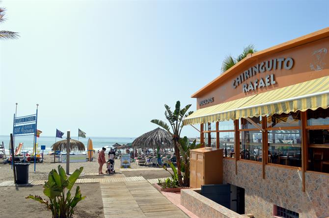 Chiringuito Rafael, Plaża Fuente de la Salud, Benalmadena