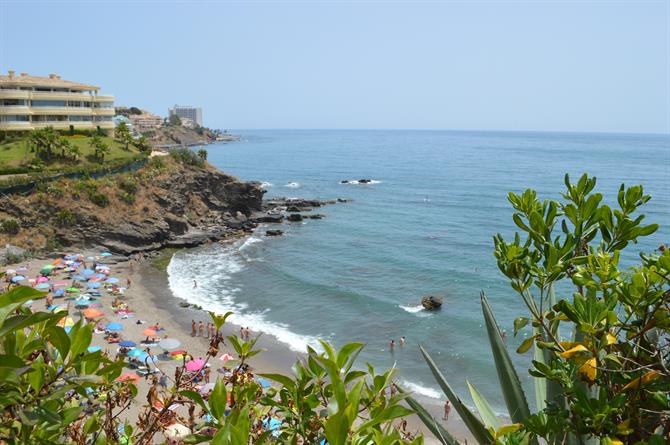 Benalnatura, plage nudiste de Benalmadena - Costa del Sol (Espagne)
