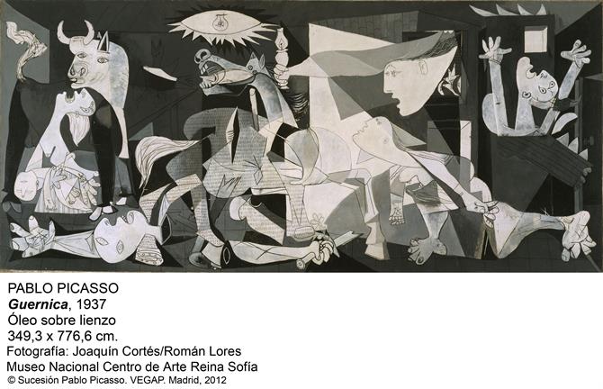 Guernica, Picasso, Reina Sofia museum