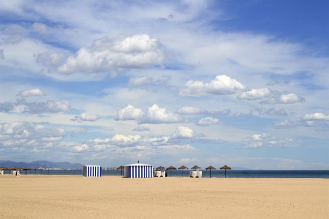 Walencja- plaża Malvarrosa Las Arenas