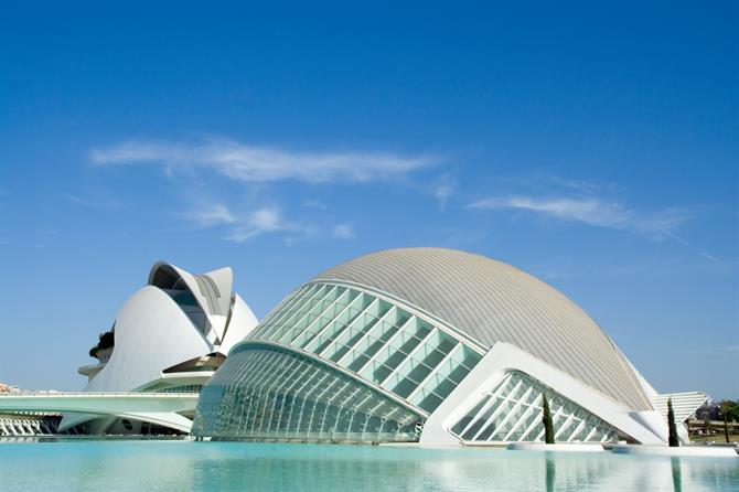 L'Hemisferic at the City of Arts and Science in Valencia