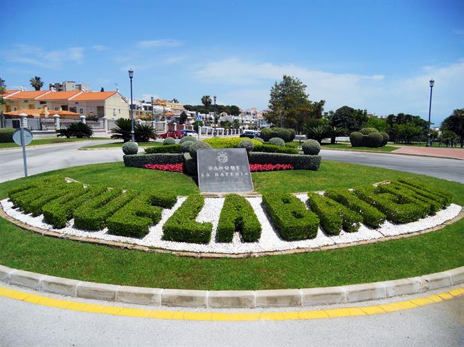 Torremolinos, Parque la Bateria - entrance to the park