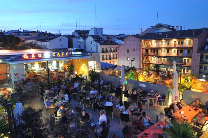 Gau & Cafe Dachterrasse in Madrid