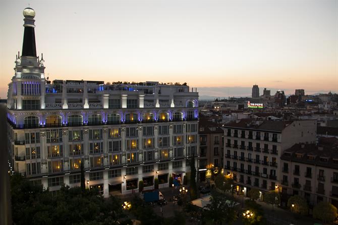 Me Hotel, Plaza Santa Ana, Madrid