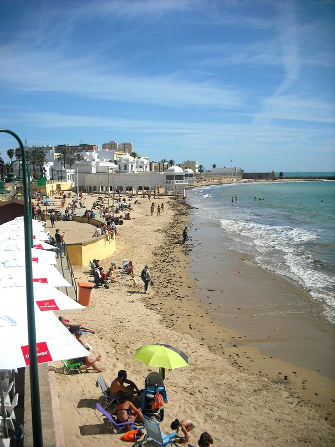 Playa de la Caleta i Cádiz