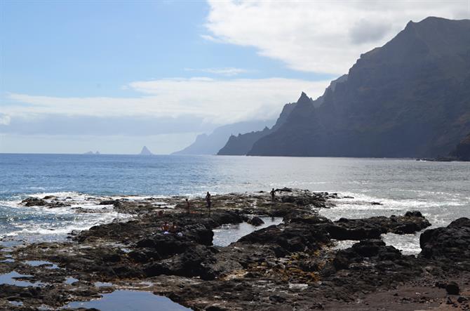 Küste des Anaga-Biosphärenreservats auf Teneriffa