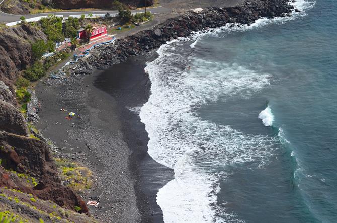 Playa de las Gaviotas på Tenerife