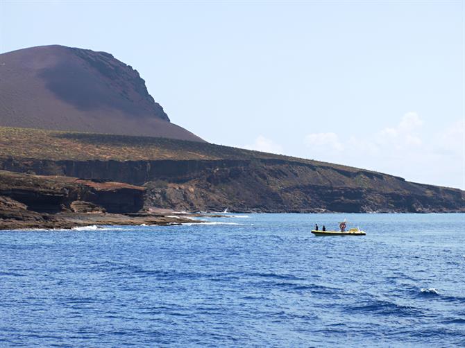 Alegranza island, Lanzarote, Kanarieöarna