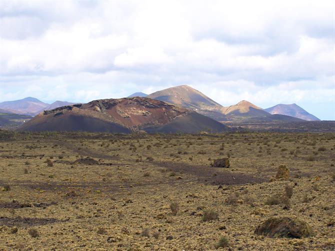 Vulkaniska badlands, Lanzarote