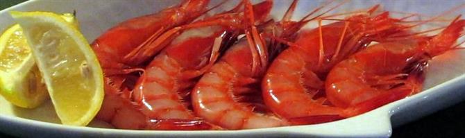 Denia red prawns