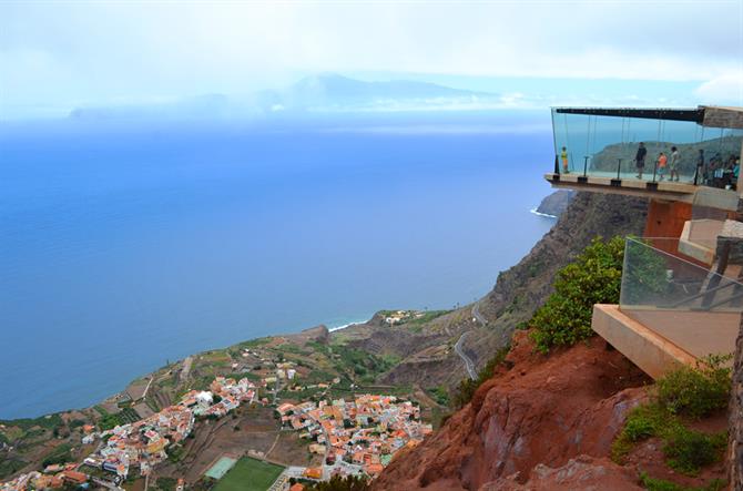 Tenerife from Mirador de Abrante, Agulo, La Gomera