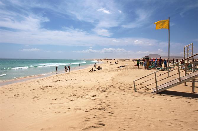 Dünen von Corralejo, Fuerteventura, Kanarische Inseln