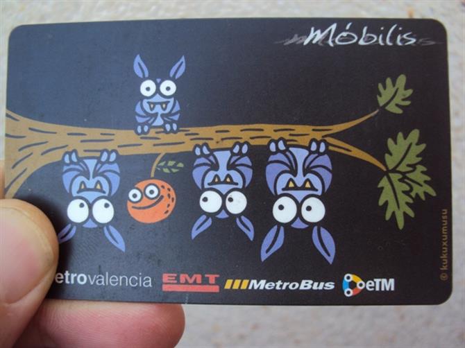 Valencia travel card