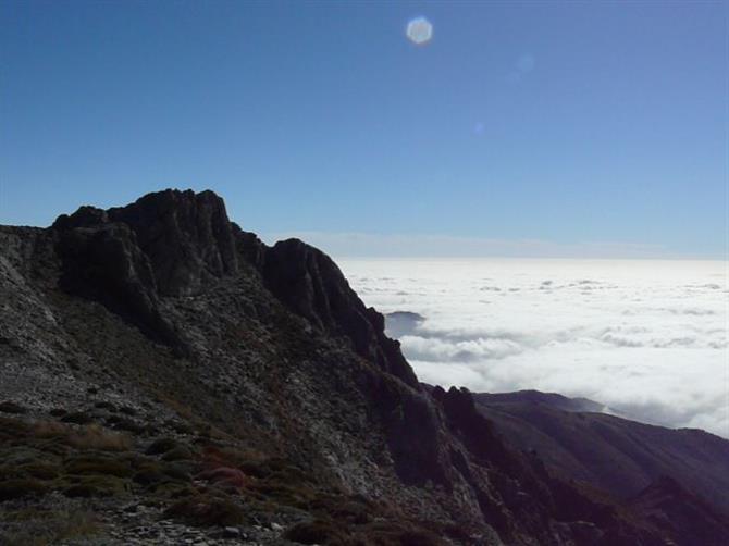 Por encima de las nubes en La Maroma