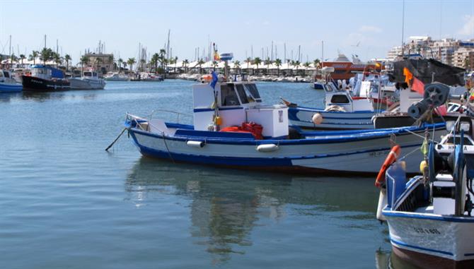 Fishing boats at Santa Pola