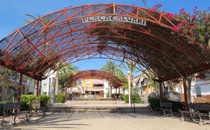 Plaza Calvari in Santa Pola