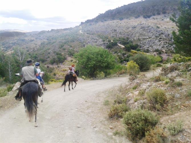 Riding through the Mountains, Malaga