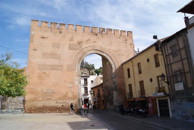 Puerta de Elvira, Albaicin, Granada