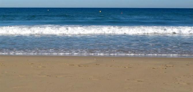 Playa Carabassi beach in Gran Alacant