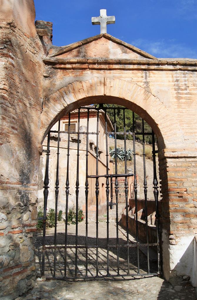Il cancello d'entrata alle Catacombe