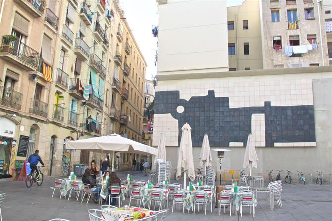 Plaza in Raval