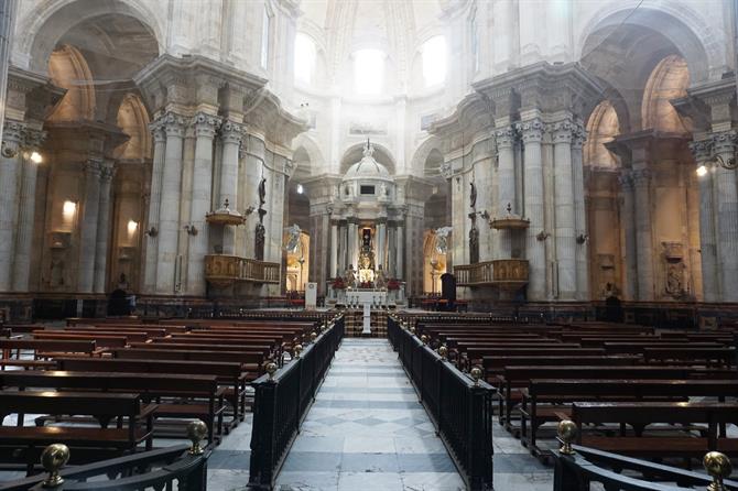 Interior da Catedral de Cádis