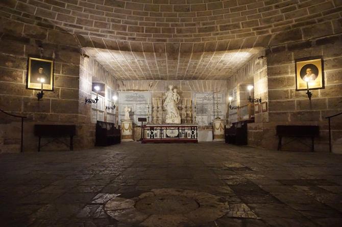 Cripta, Catedral