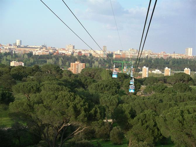kolejka linowa w Madrycie