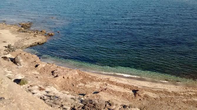 Playa El Calon, Almería, Andalusien