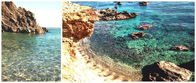 Crystal clear Mediterranean, Villarícos, Almería, Andalusia