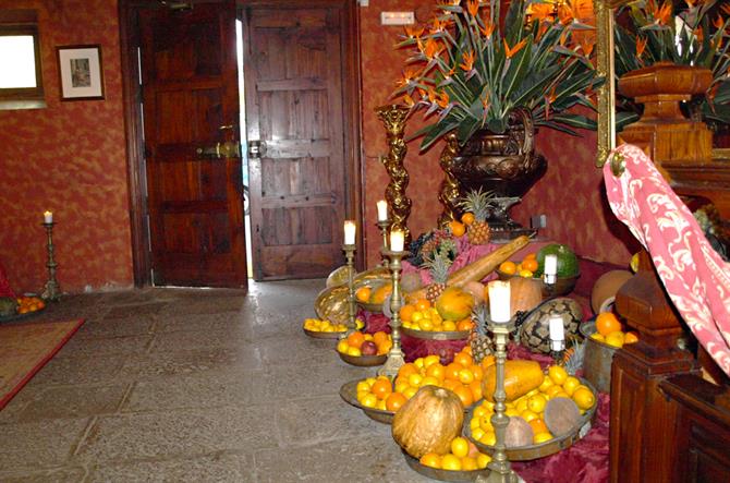 Entrata del ristorante Abaco Mansion, Puerto de la Cruz, Tenerife