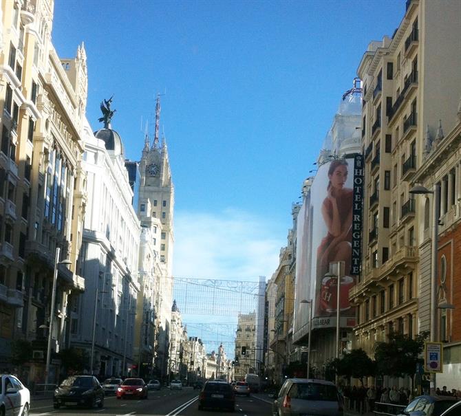 Gran Via, Madryt