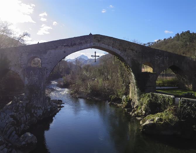Pont romain à Cangas de Onis, Pics d'Europe - Les Asturies (Espagne)