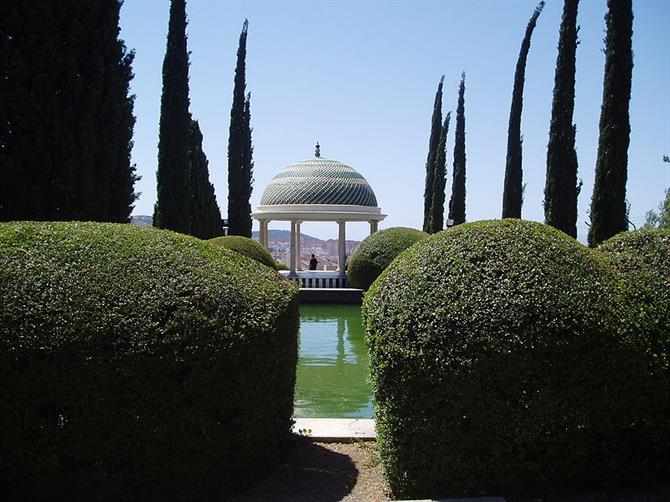 Botanisk trädgård i Málaga