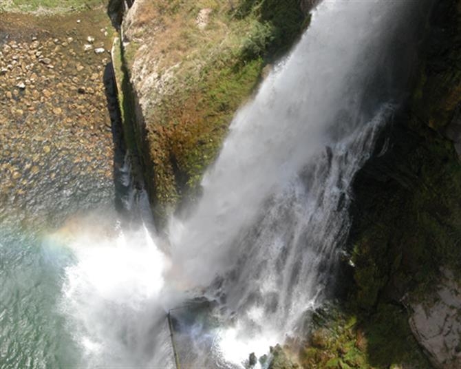 Die Algar Wasserfälle in der Nähe von Benidorm
