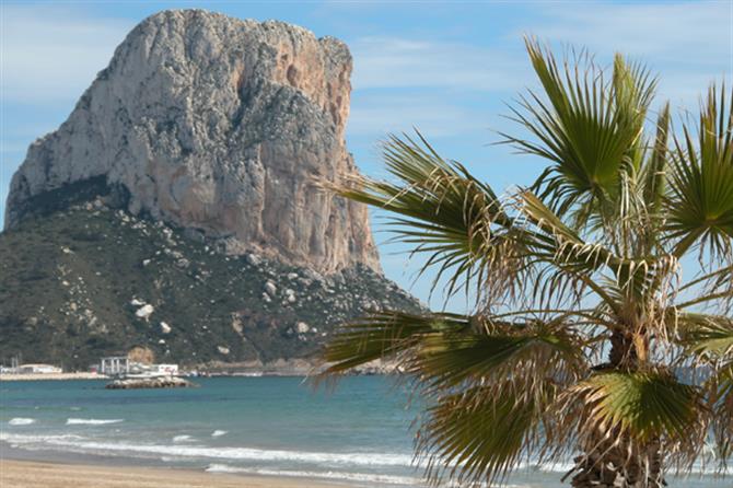 Der Penon de Ifach in Calpe