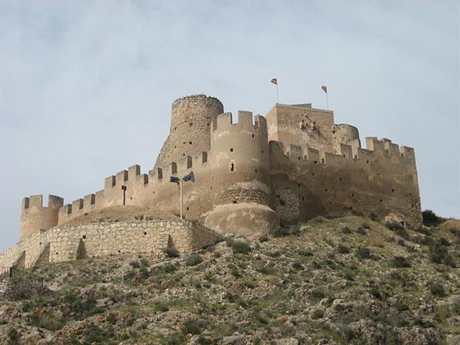 Die Festung Castillo de Biar in Benidorm
