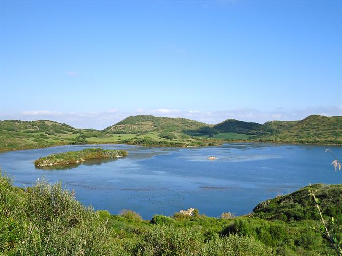 Rezerwat Albufera des Grau - Lagoon, Minorka