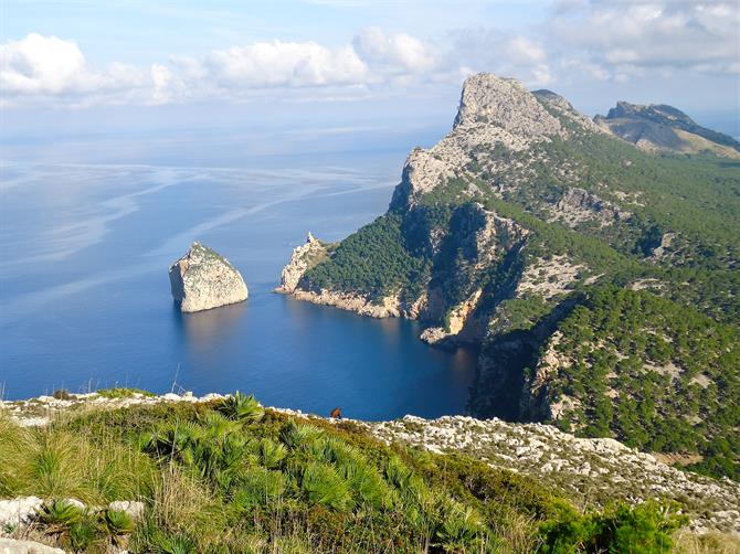 Mirador de la Creueta o del Colomer, Serra de Tramuntana, Maiorca