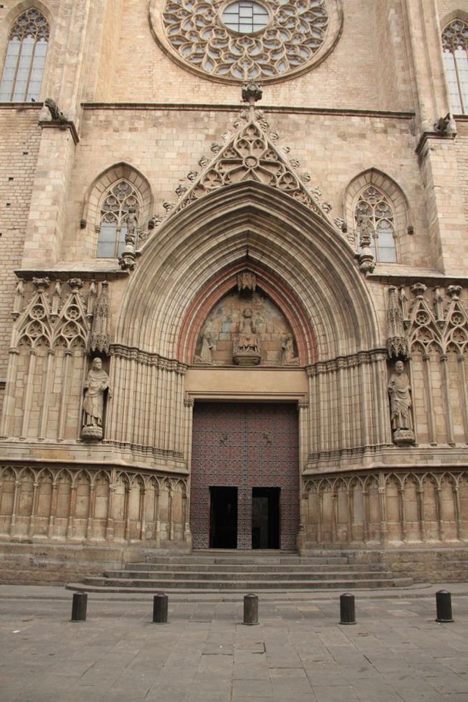 Santa María del Mar, Barcelona, Spanien