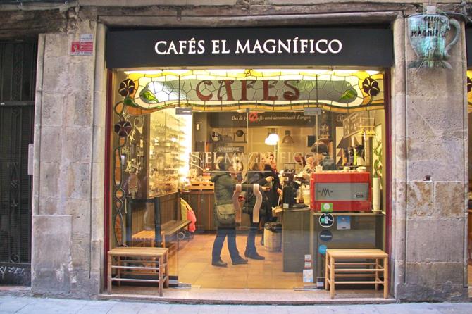 Cafe El Magnífico, Barcelona, Spanien
