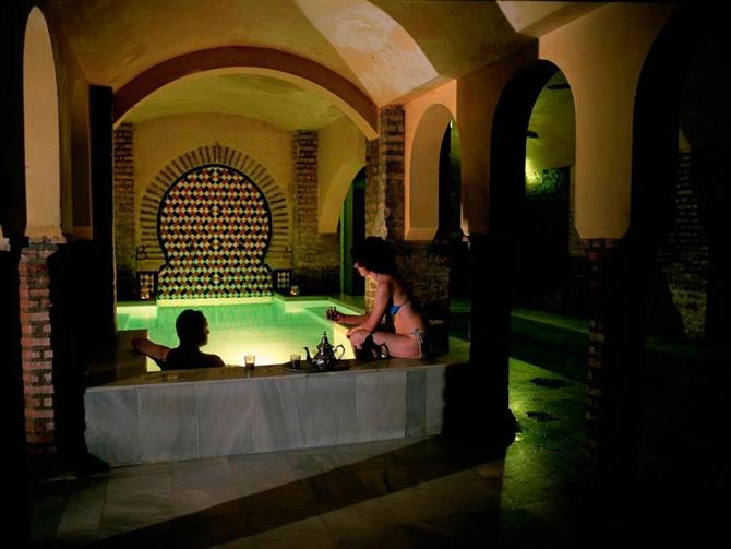 Aljibe de San Miguel, Arabisches Bad in Granada