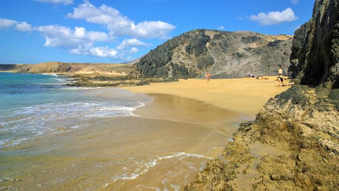 Playas de Papagayo, plaża na Lanzarote