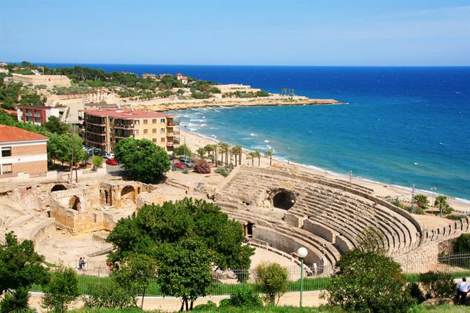 Das römische Amphitheater in Tarragona