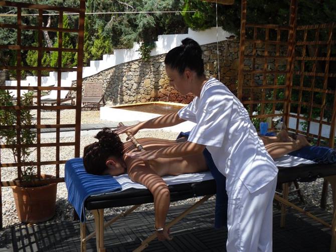 Massage im Balneario Lanjaron, Granada
