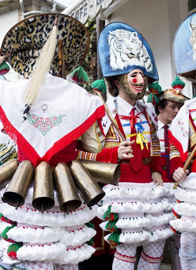 Karnaval in Laza (Galicien) - Peliqueiros