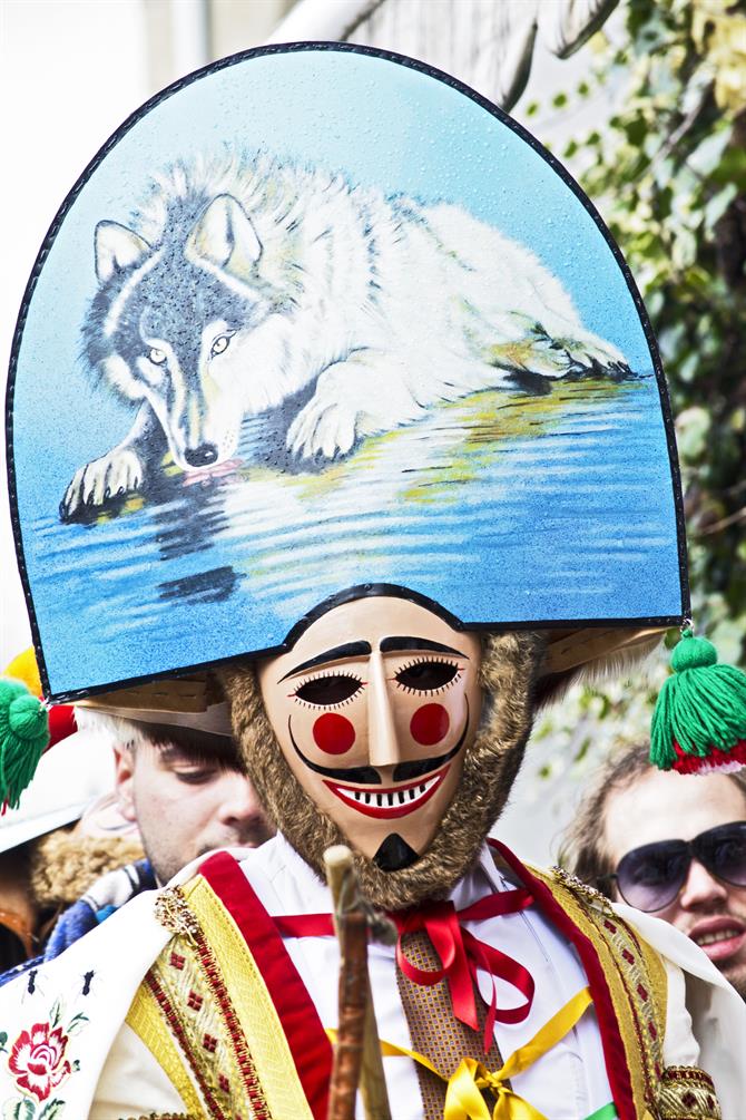 Carnaval de Laza - peliqueiro, Galice (Espagne)