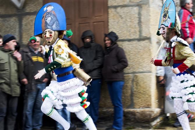 Carnaval de Laza - peliqueiros, Galice (Espagne)