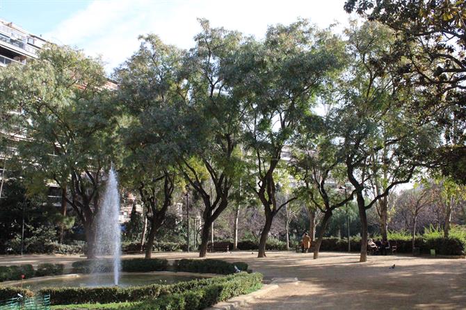 Parque del Turó en Barcelona